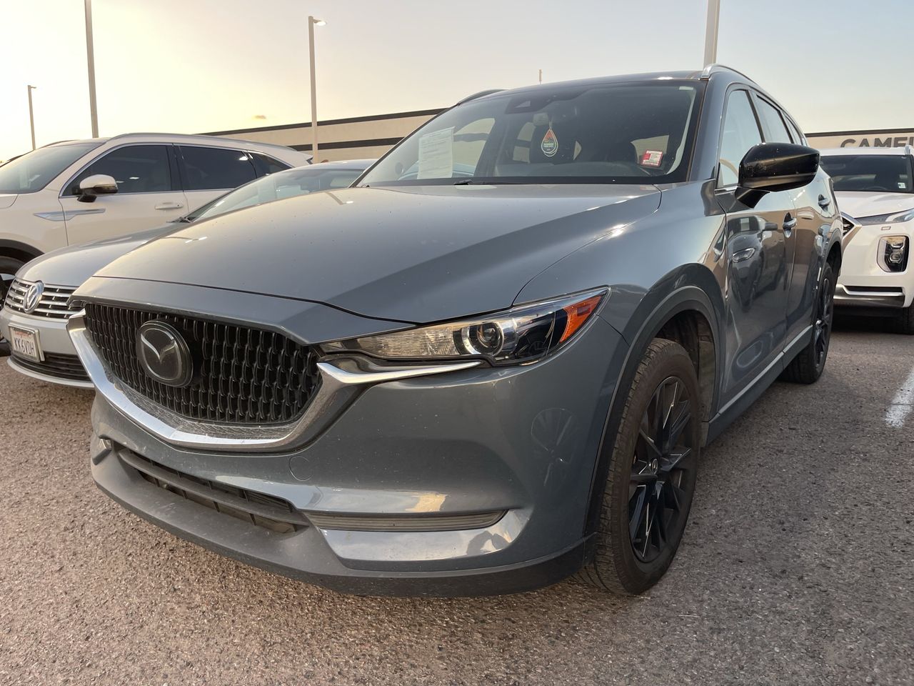 Used 2021 Polymetal Gray Mazda Carbon Edition image 3