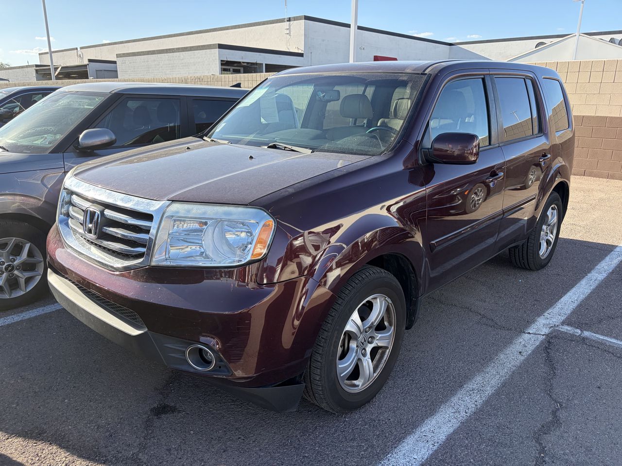 Used 2013 Dark Amber Honda EX-L FWD image 4