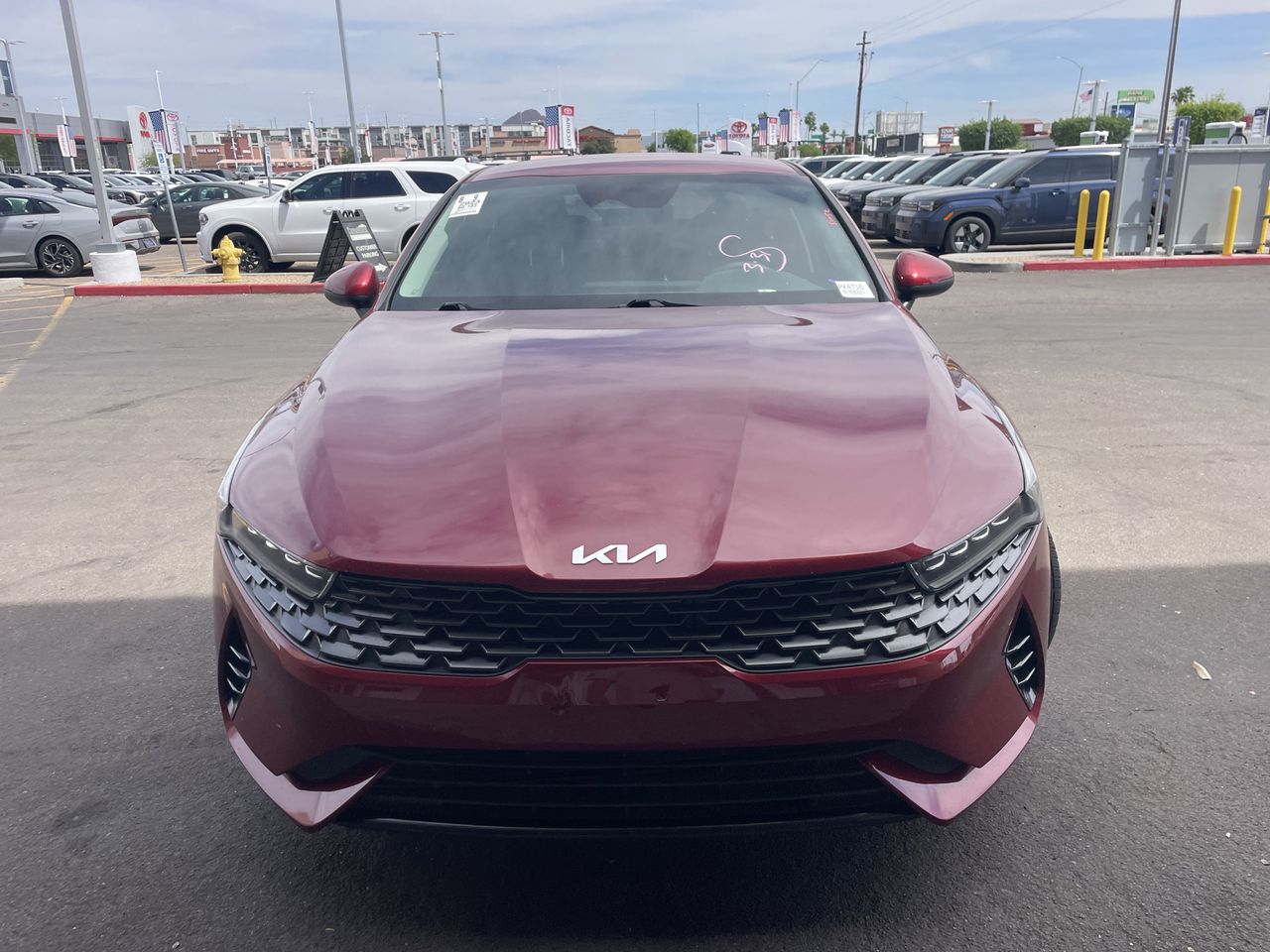 Certified Used 2023 Passion Red Kia LXS image 3