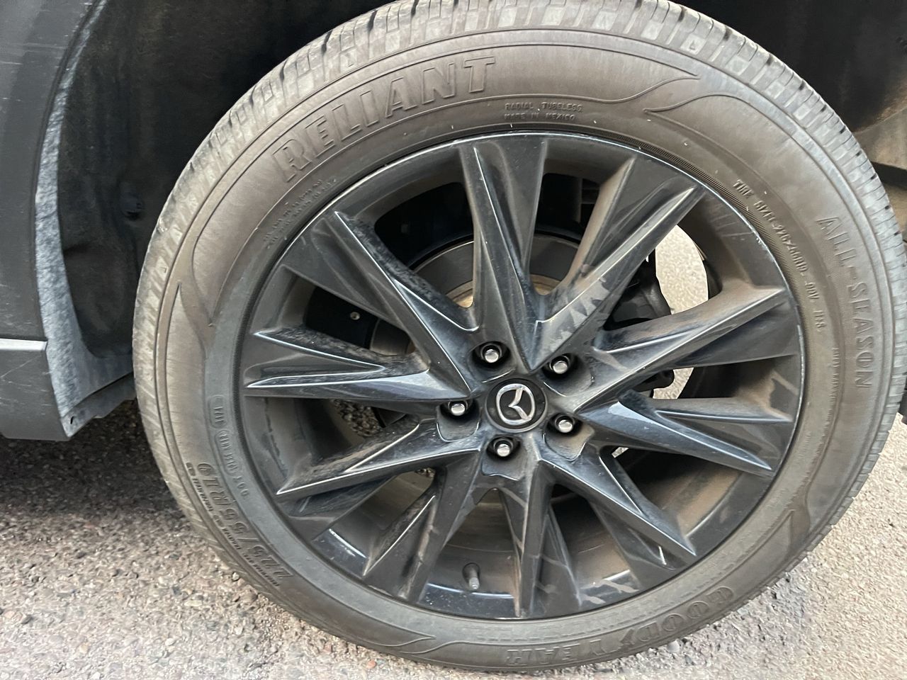 Used 2021 Polymetal Gray Mazda Carbon Edition image 6