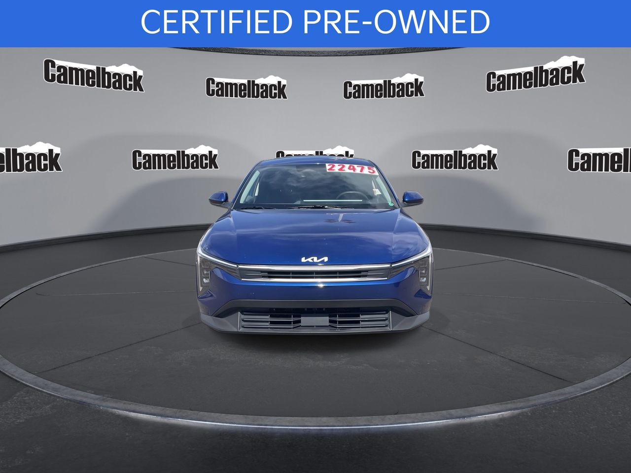 Certified Used 2025 Deep Sea Blue Kia  image 2