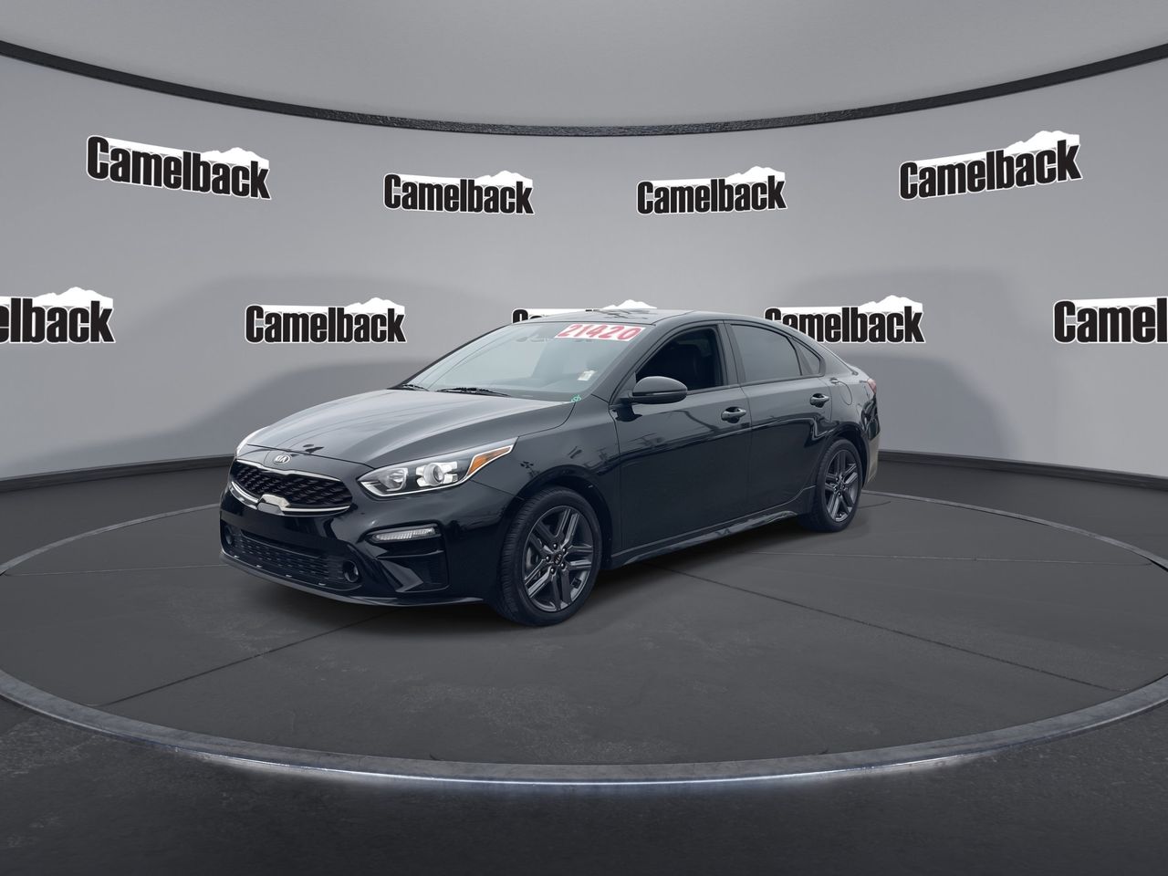 Certified Used 2021 Aurora Black Kia GT-Line image 3