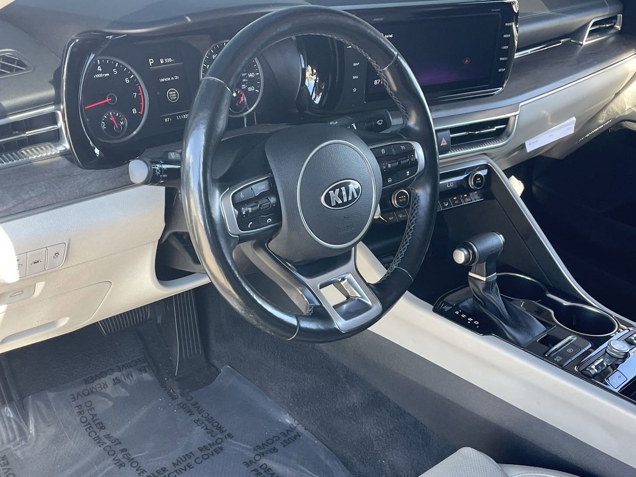 Used 2021 Gravity Gray Kia EX image 17