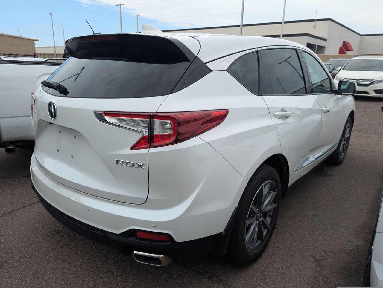 Used 2023 Platinum White Pearl Acura Technology Package image 3
