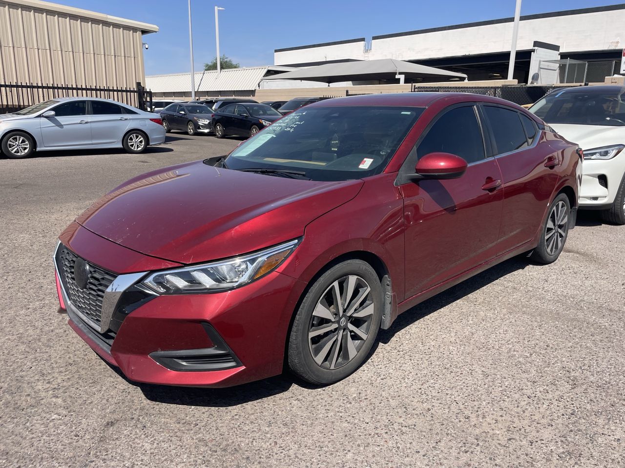 Used 2022 Scarlet Ember Tintcoat Nissan SV image 4