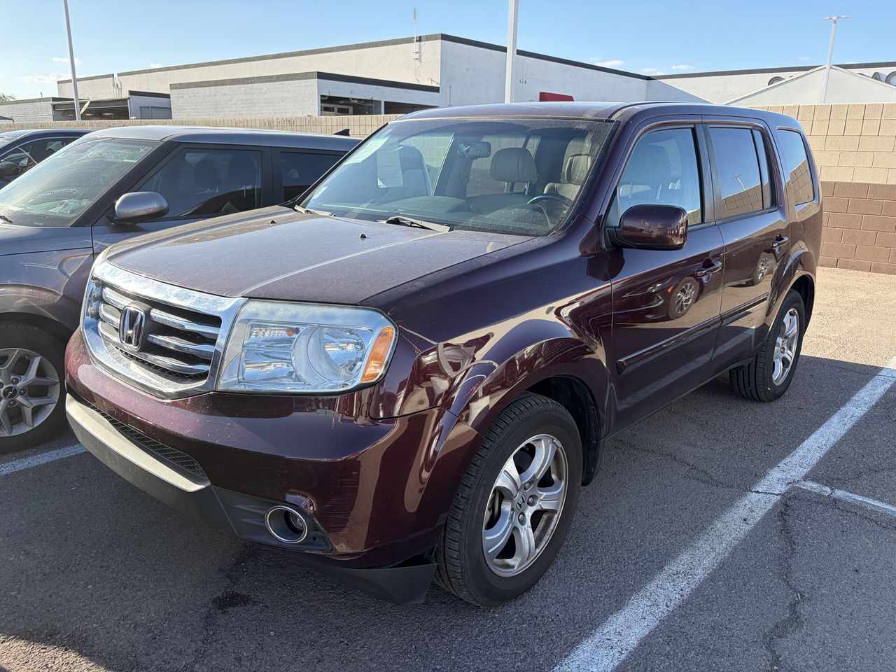 Used 2013 Dark Amber Honda EX-L FWD image 3