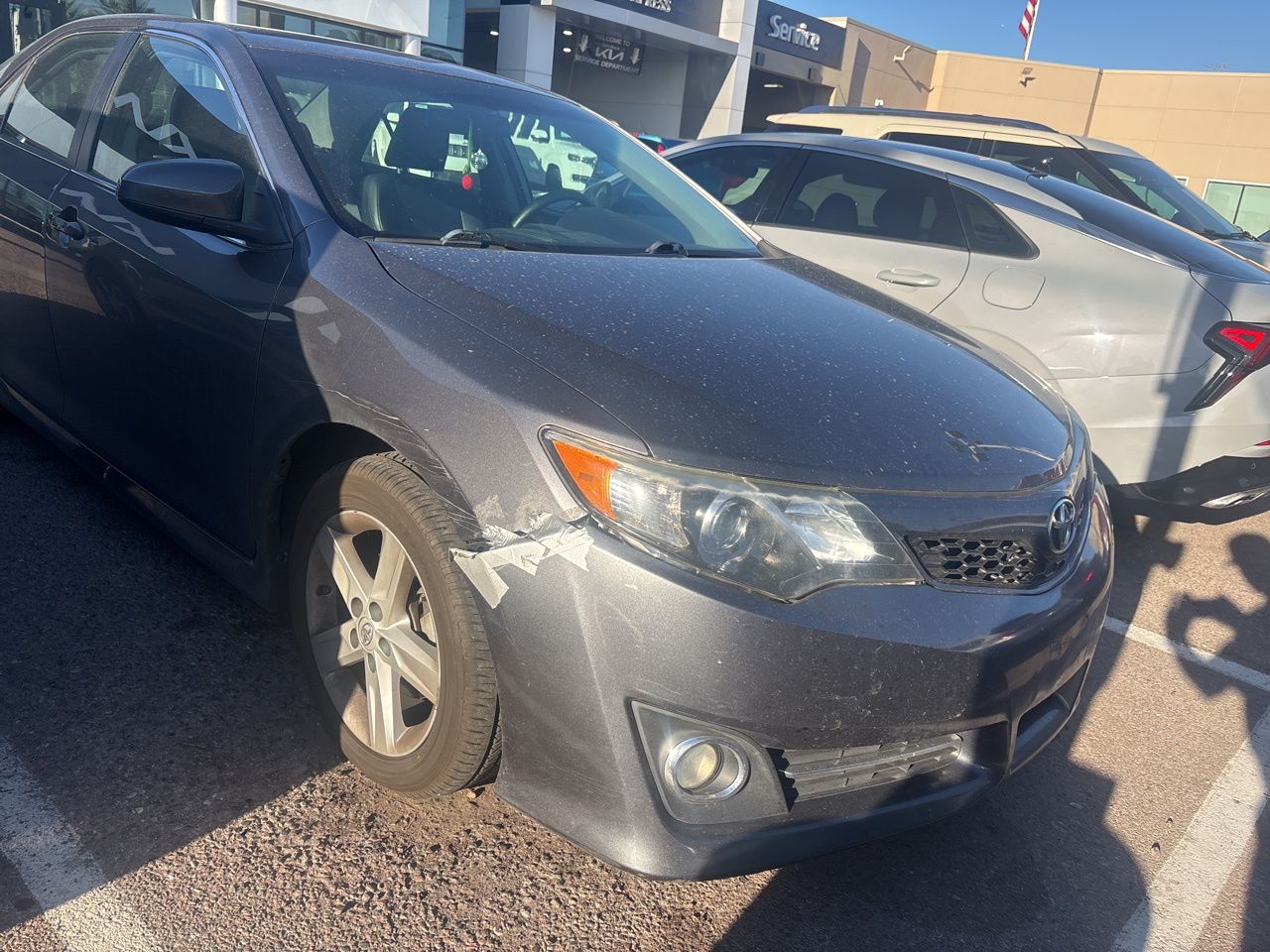 Used 2014 Magnetic Gray Metallic Toyota SE image 6