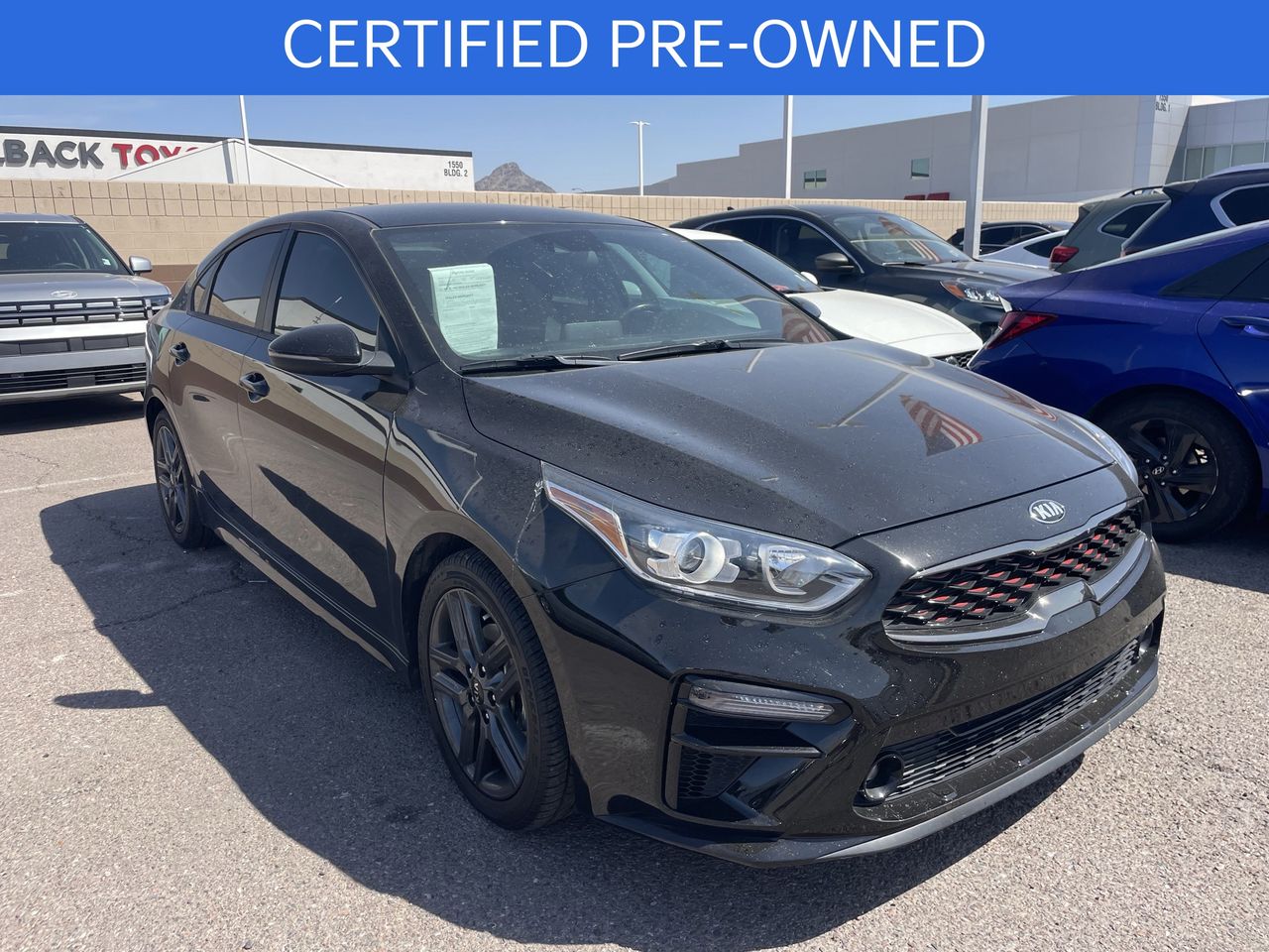 Certified Used 2021 Aurora Black Kia GT-Line image 2
