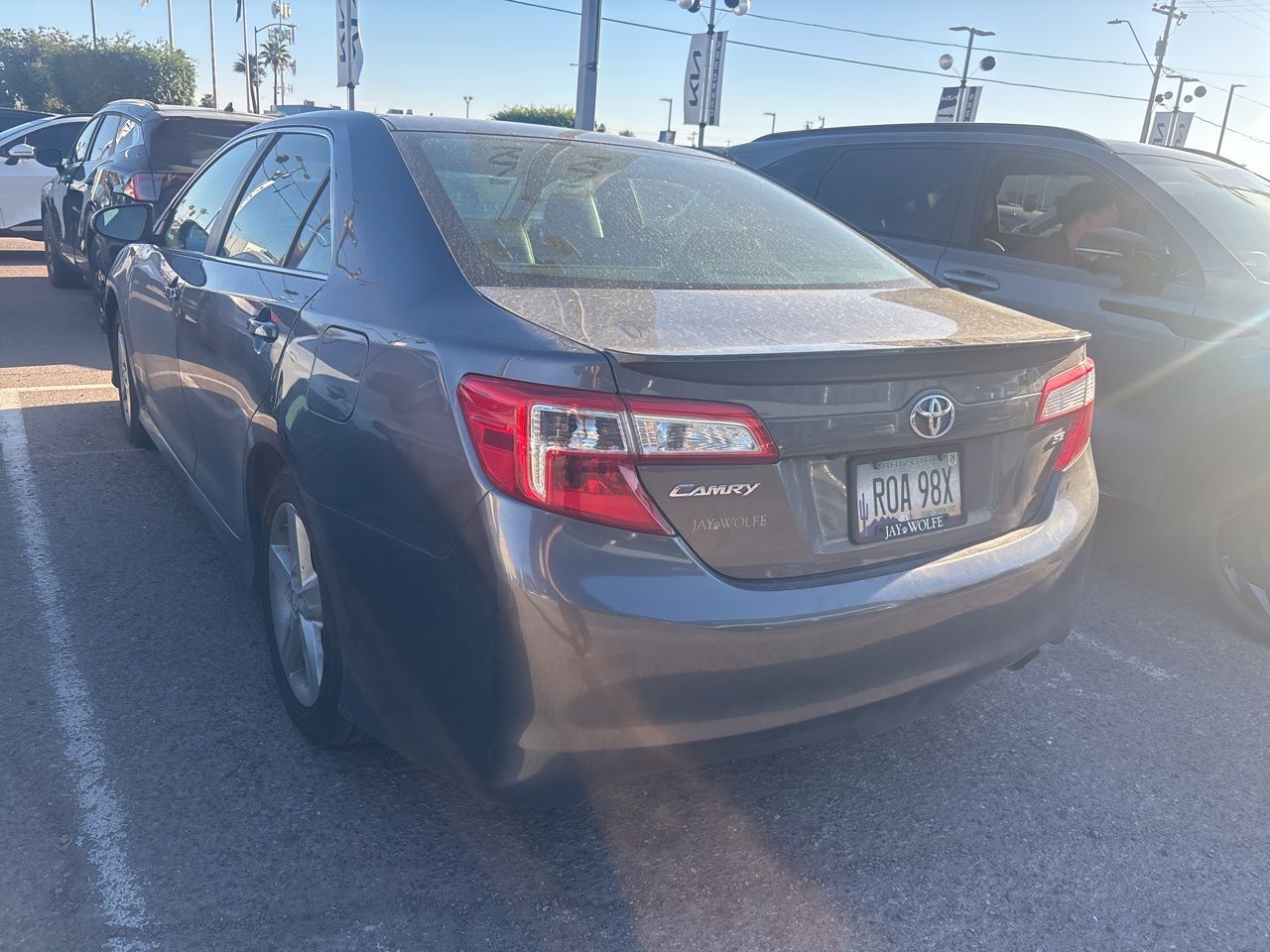 Used 2014 Magnetic Gray Metallic Toyota SE image 9