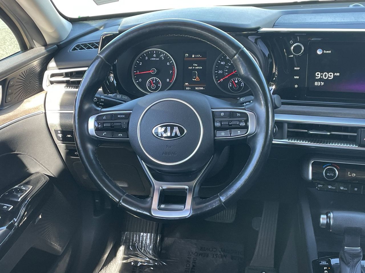 Used 2021 Crystal Beige Kia EX image 13