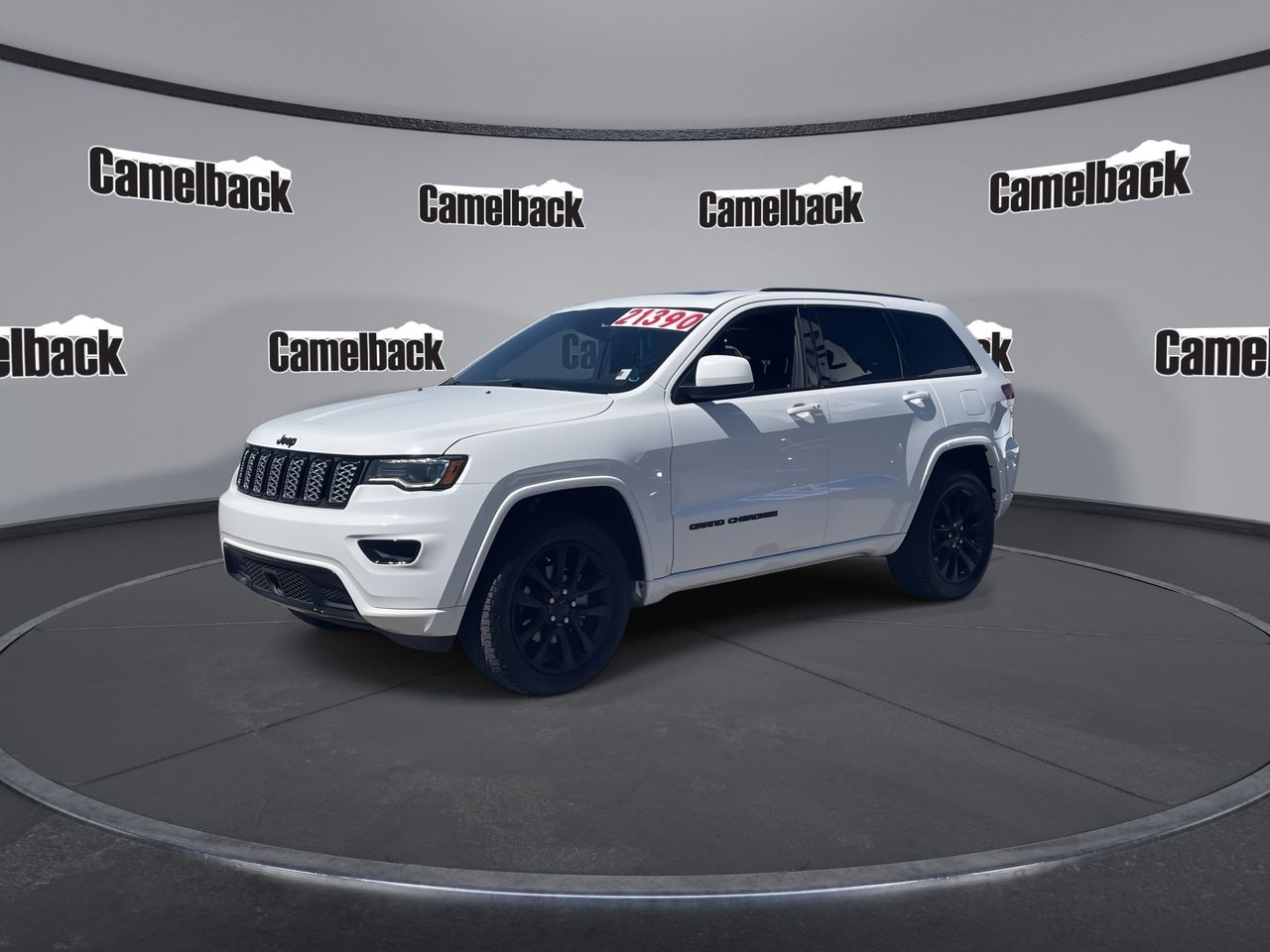 Used 2020 Bright White Jeep Laredo image 3