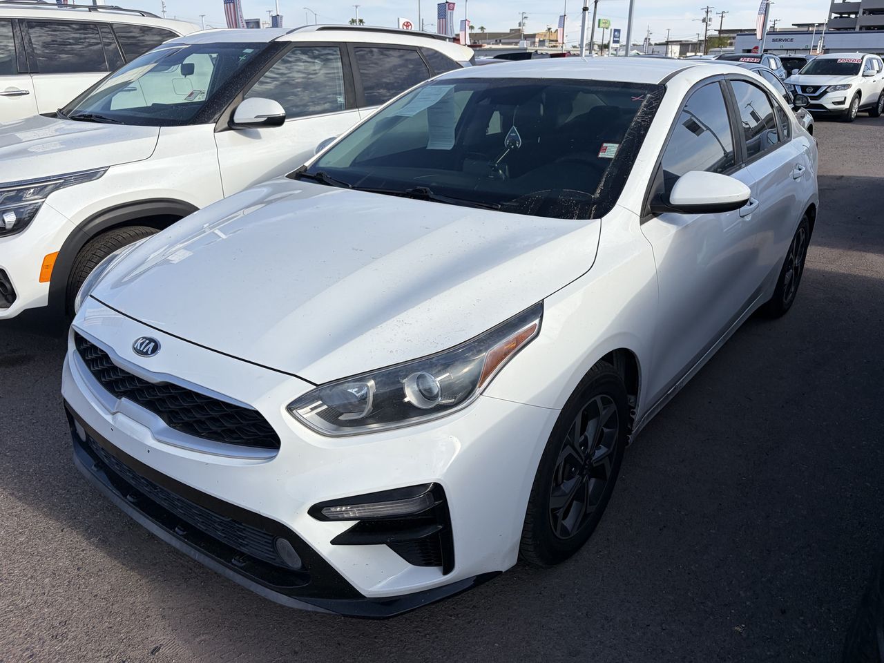 Used 2019 Clear White Kia LXS image 4