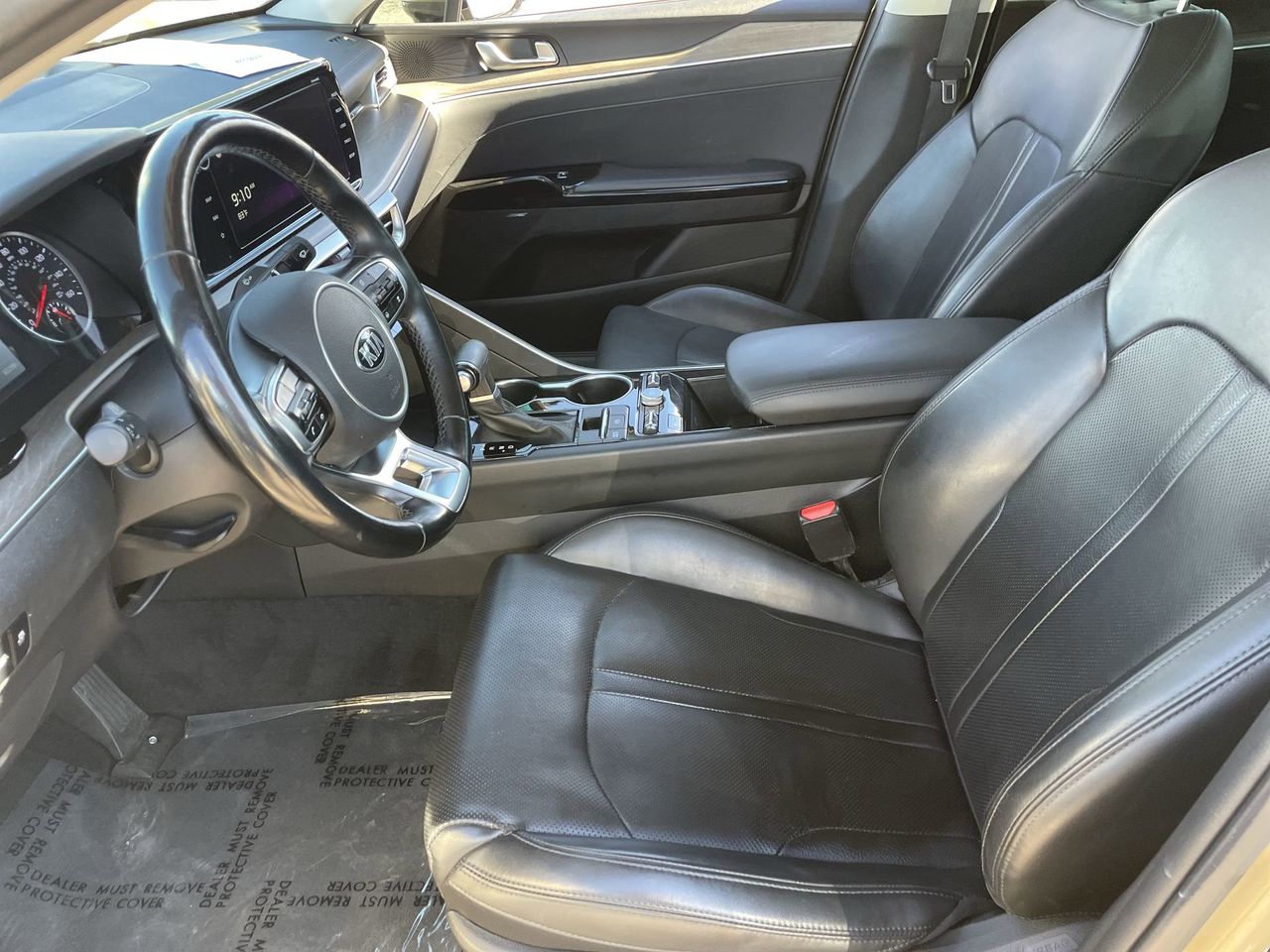 Used 2021 Crystal Beige Kia EX image 18