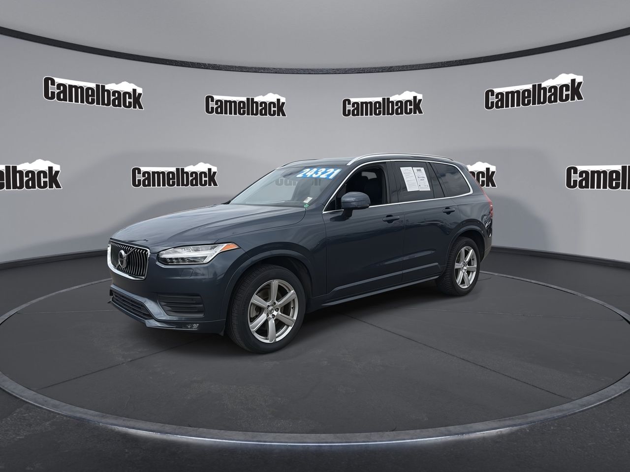 Used 2021 Denim Blue Volvo T6 Momentum 7 Passenger image 3