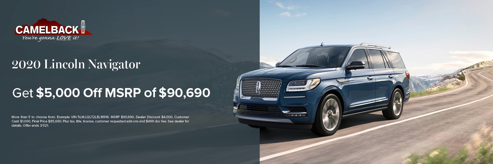 Lincoln Dealer in Phoenix Camelback Lincoln serving Scottsdale