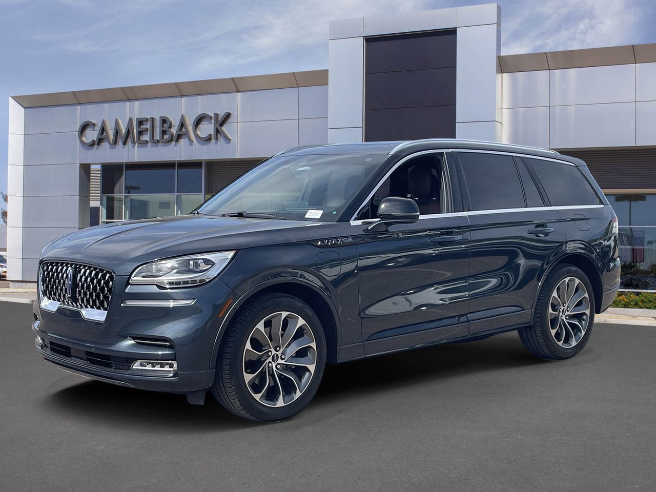 Certified 2023 Lincoln Aviator Grand Touring with VIN 5LMYJ8XY3PNL02558 for sale in Phoenix, AZ