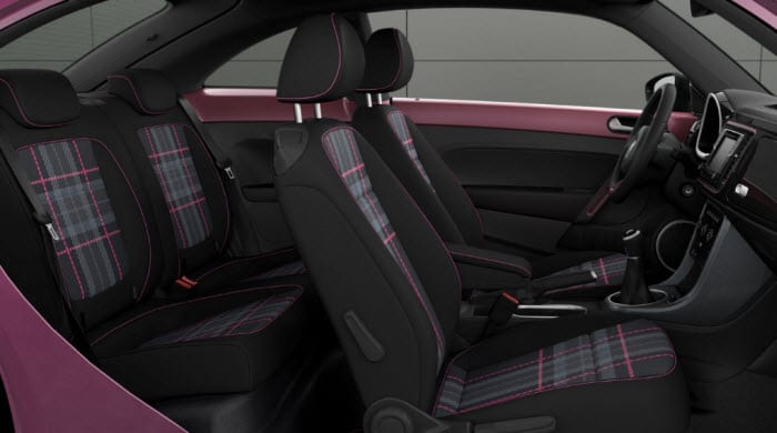 pink beetle interior