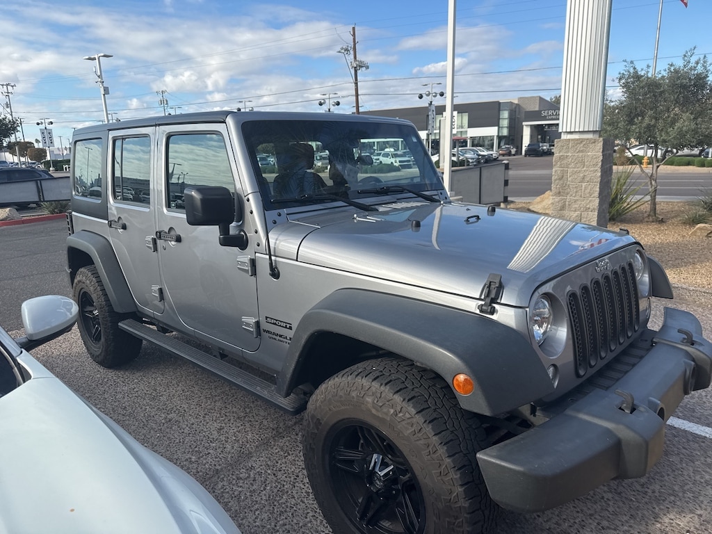 Used 2017 Jeep Wrangler JK Unlimited Sport 4x4 SUV