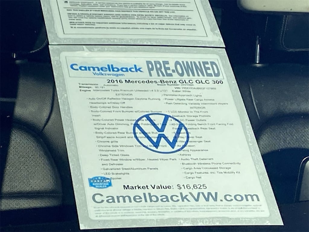 Used 2016 Mercedes-Benz GLC 300  SUV