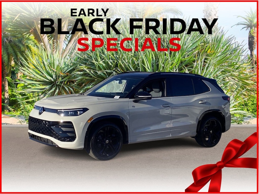 New 2026 Volkswagen Tiguan 2.0T SE R-Line Black SUV