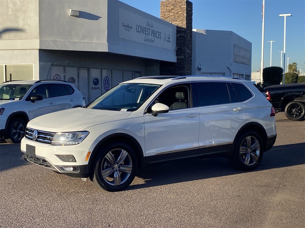 Used 2021 Volkswagen Tiguan 2.0T SEL 4MOTION SUV