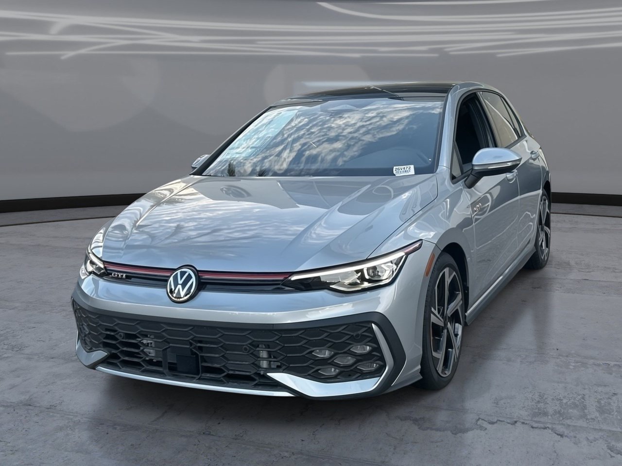 Alpine Silver 2026 Volkswagen Golf GTI Hatchback Front-Wheel Drive 7-Speed Automatic Overdrive