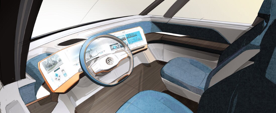 Volkswagen Reveals Budd E Concept To Ces Crowd