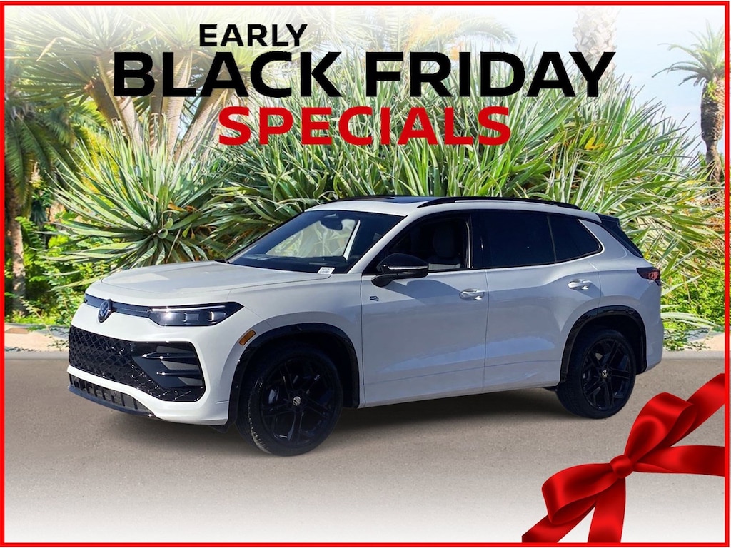 New 2026 Volkswagen Tiguan 2.0T SE R-Line Black SUV