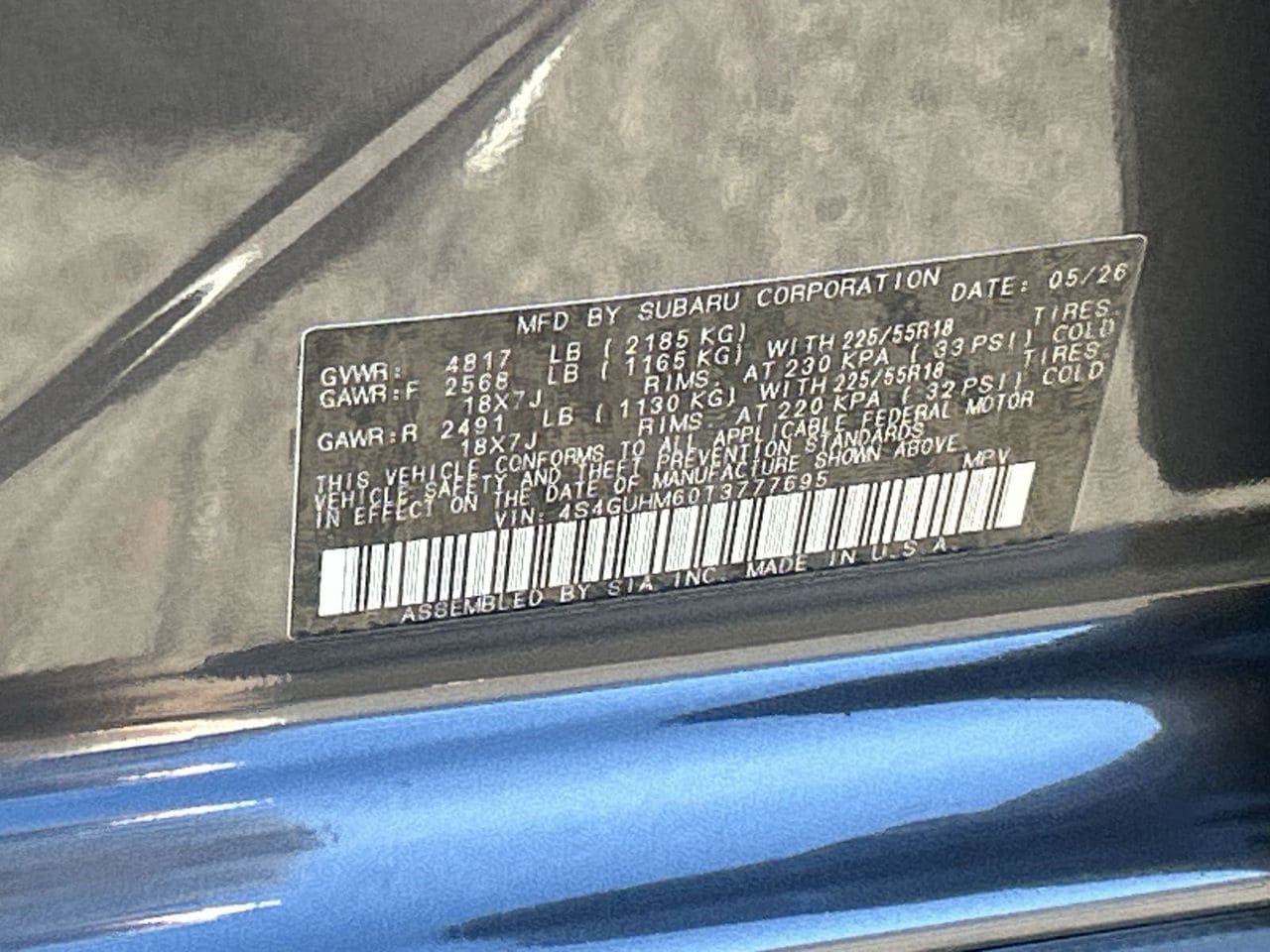 New 2026 Magnetite Gray Subaru Limited image 28
