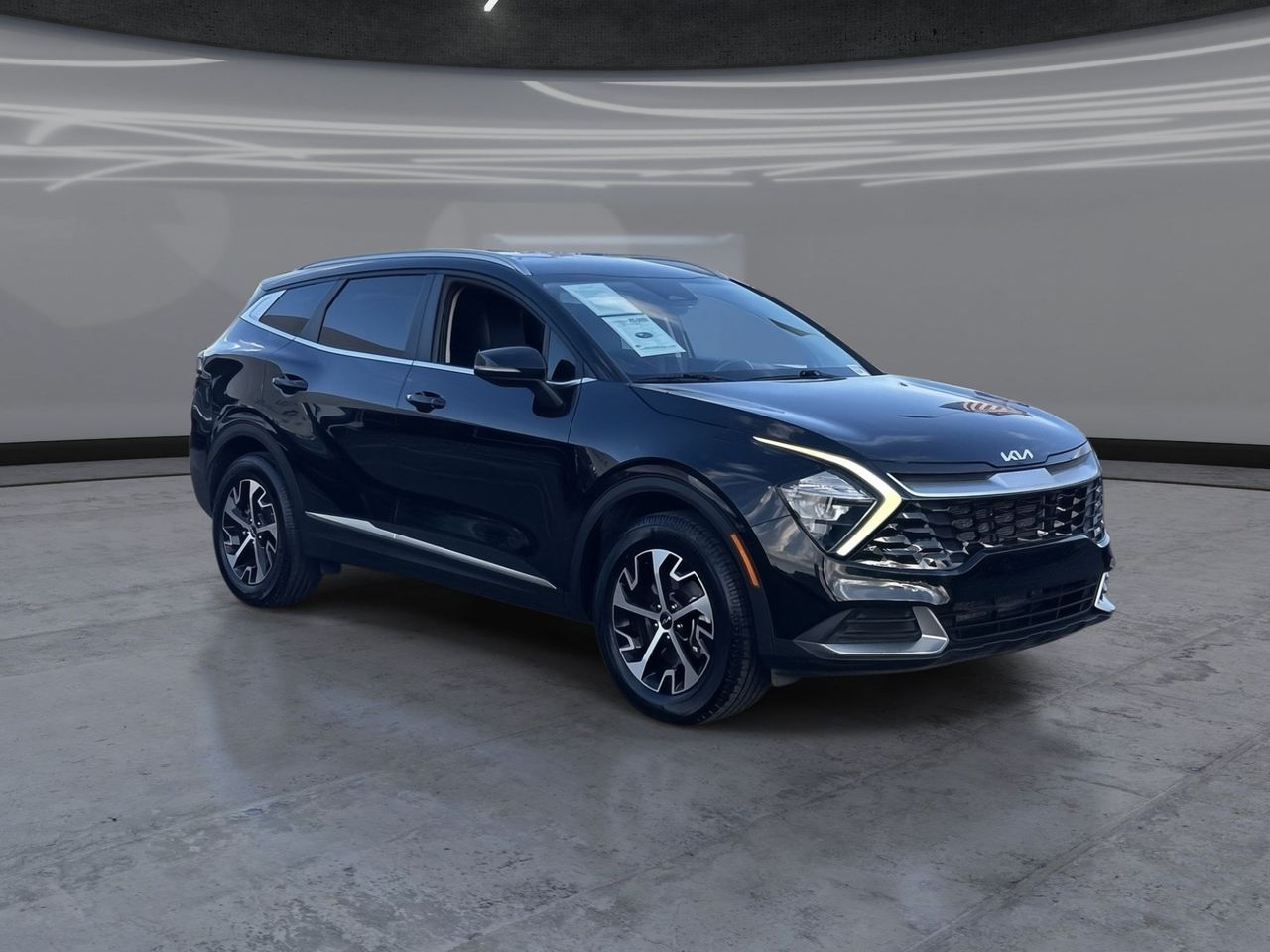 Used 2023 Ebony Black Kia EX image 2