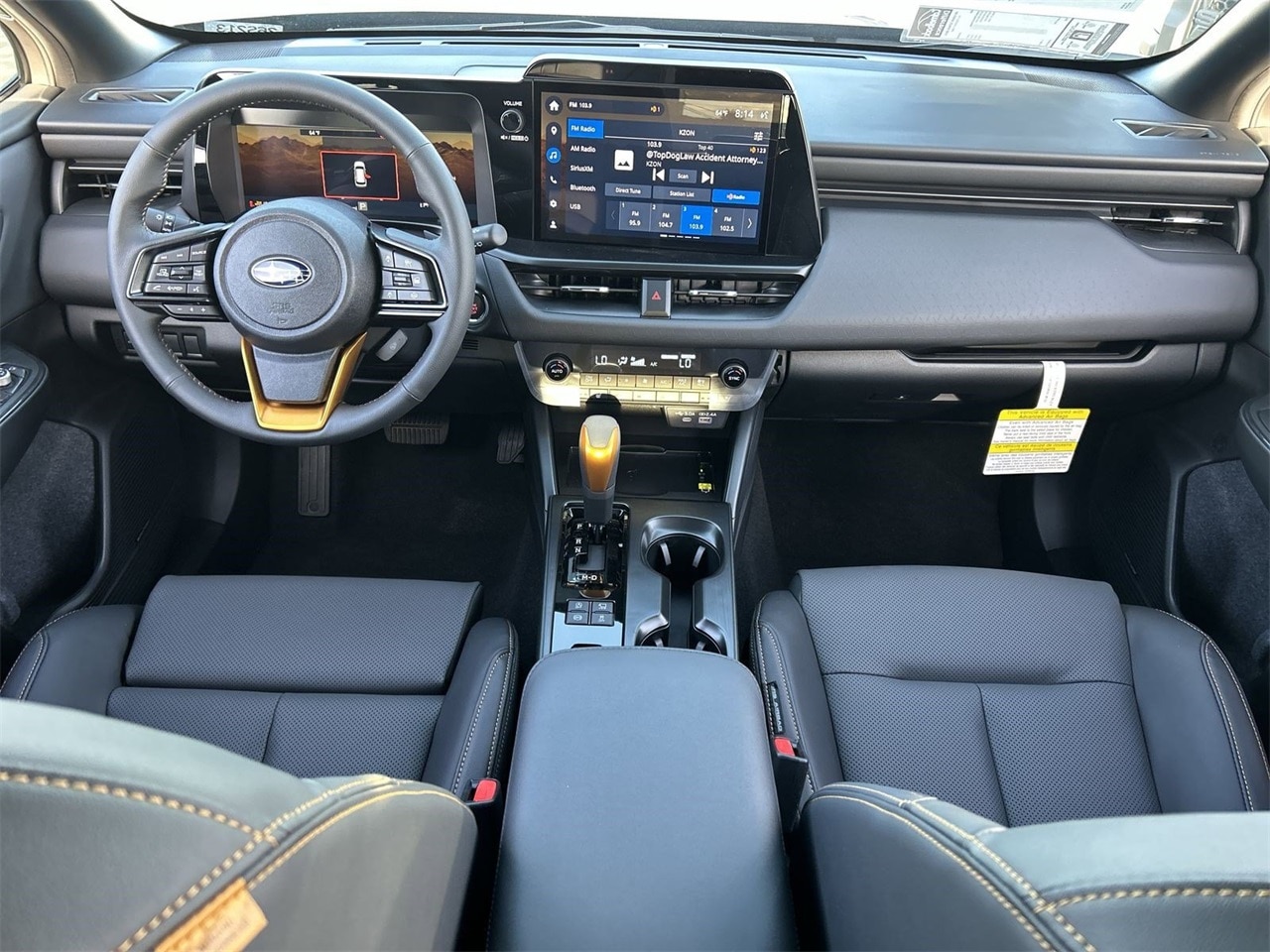 New 2026 Crystal Black Silica Subaru Wilderness image 11