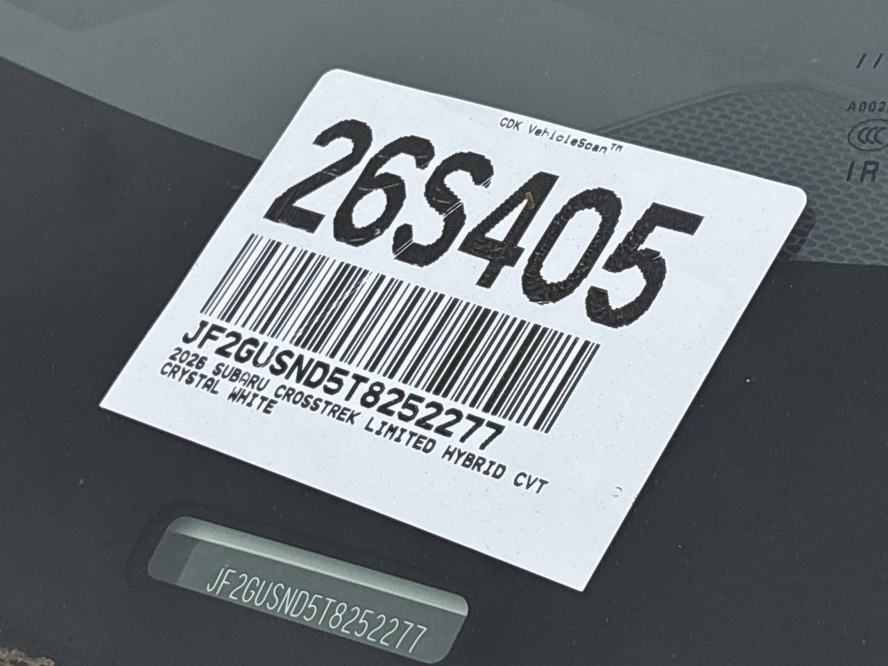 New 2026 Crystal White Pearl Subaru Limited Hybrid image 31