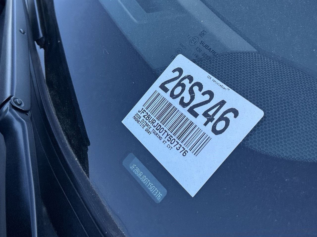 New 2026 Magnetite Gray Subaru Touring XT image 29