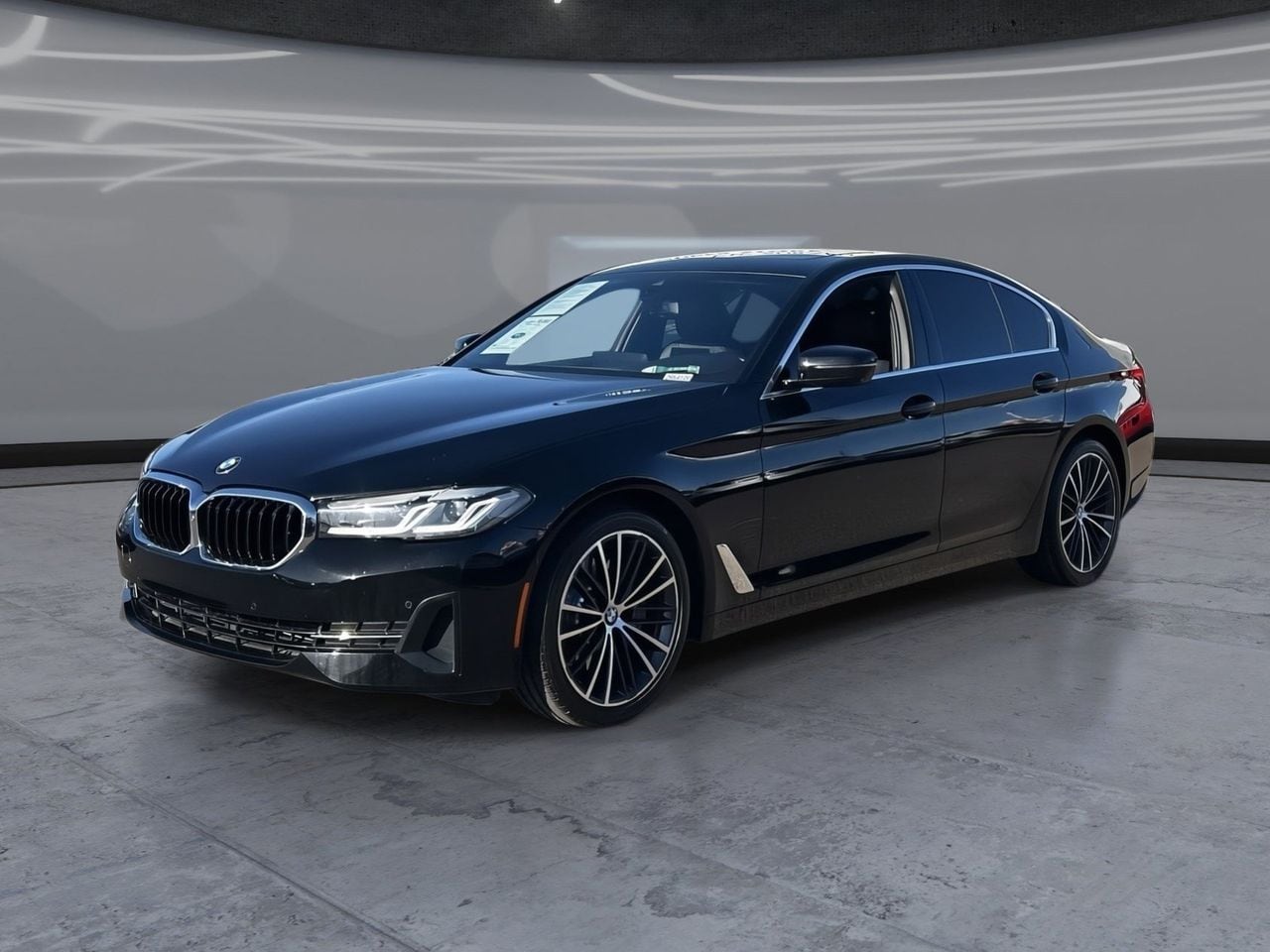 Jet Black 2021 BMW 5 Series 530i RWD Sedan Rear-Wheel Drive 8-Speed Automatic