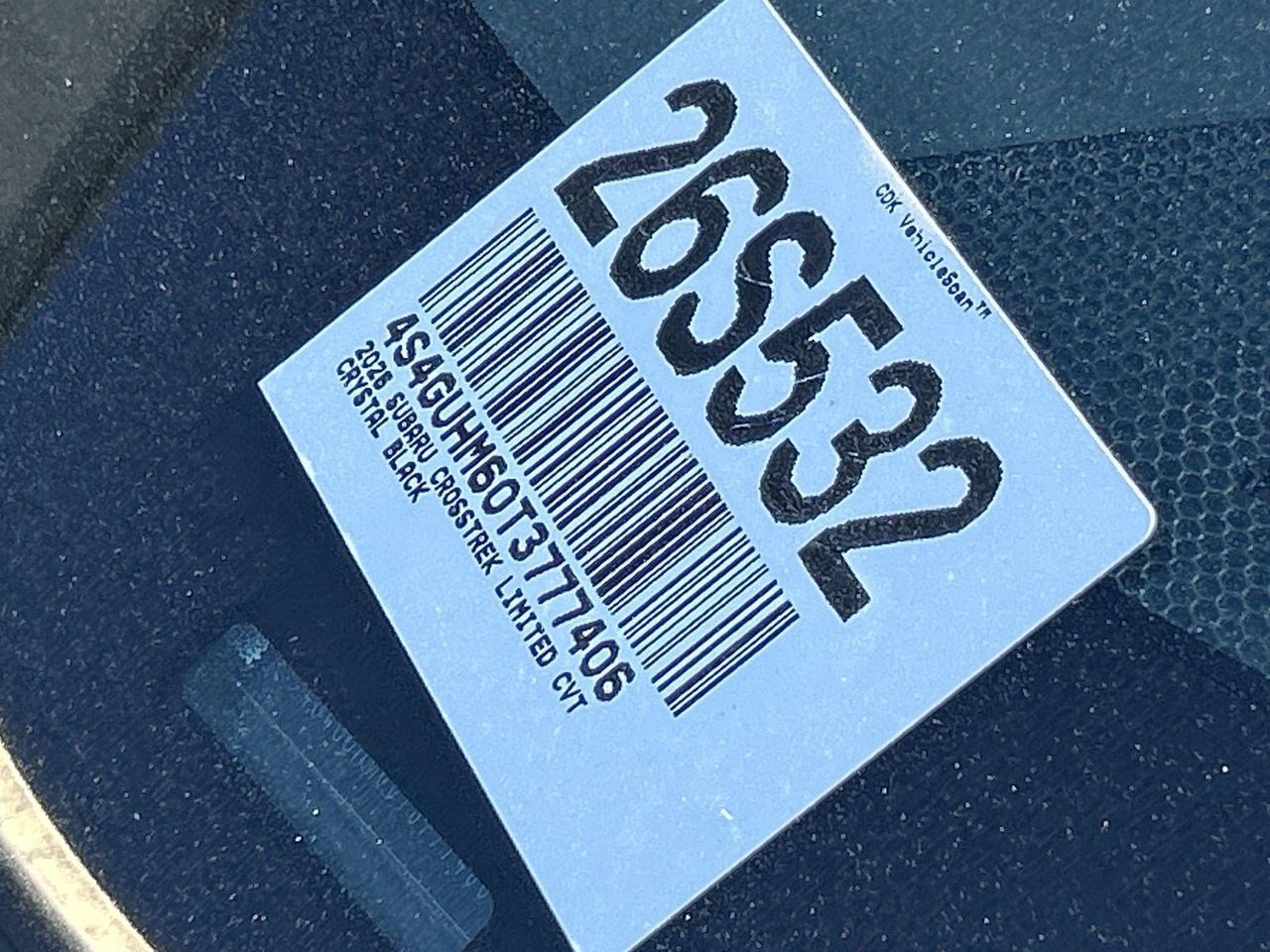New 2026 Crystal Black Silica Subaru Limited image 29