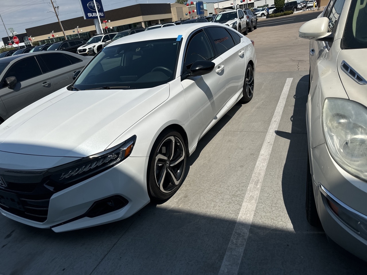 Used 2022 Honda Accord Sport SE with VIN 1HGCV1F43NA047086 for sale in Phoenix, AZ