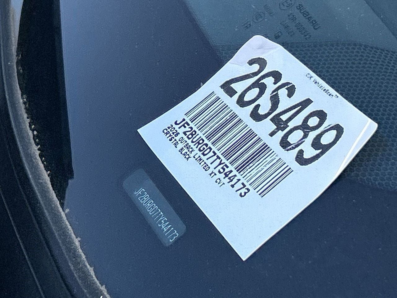 New 2026 Crystal Black Silica Subaru Limited XT image 29
