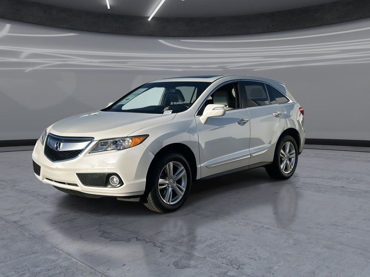 Used 2014 White Acura Technology Package image 3