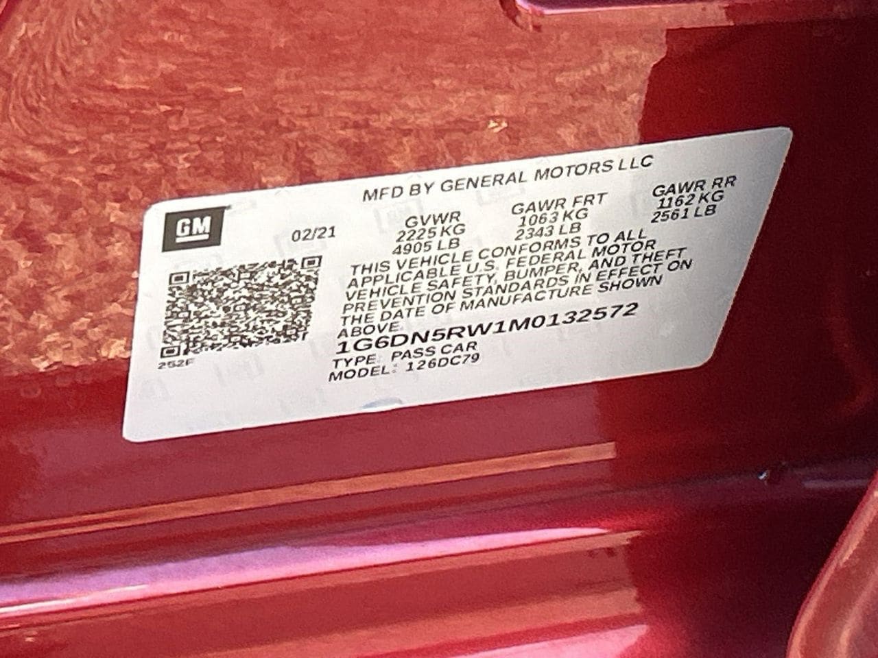 Used 2021 Infrared Tintcoat Cadillac Premium Luxury image 30