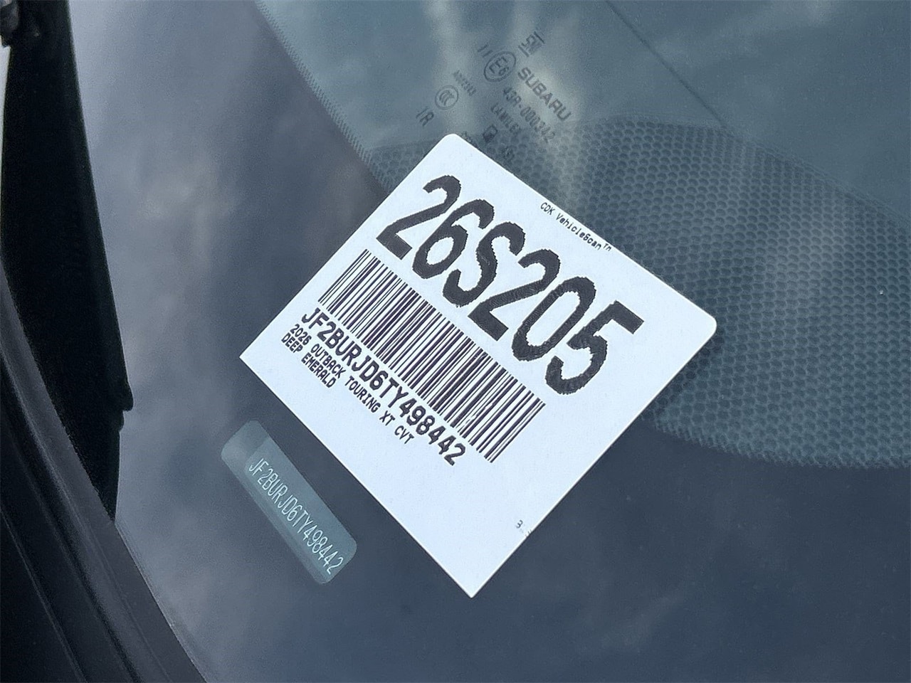 New 2026 Deep Emerald Green Pearl Subaru Touring XT image 29