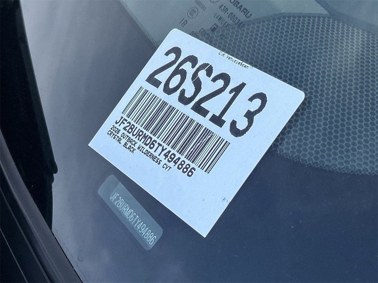 New 2026 Crystal Black Silica Subaru Wilderness image 29