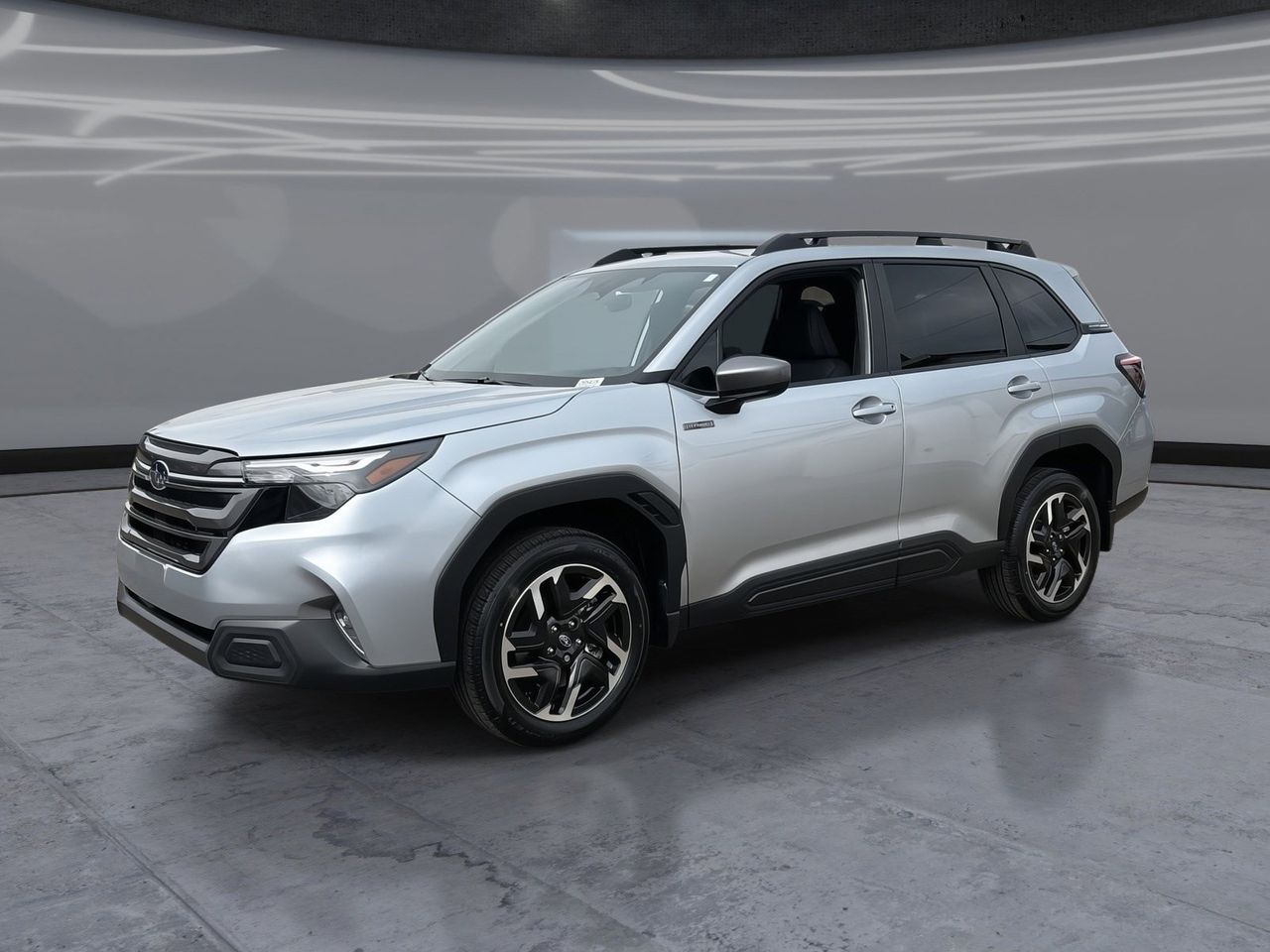 Ice Silver 2026 Subaru Forester Hybrid Premium AWD SUV / Crossover All-Wheel Drive Continuously Variable Transmission
