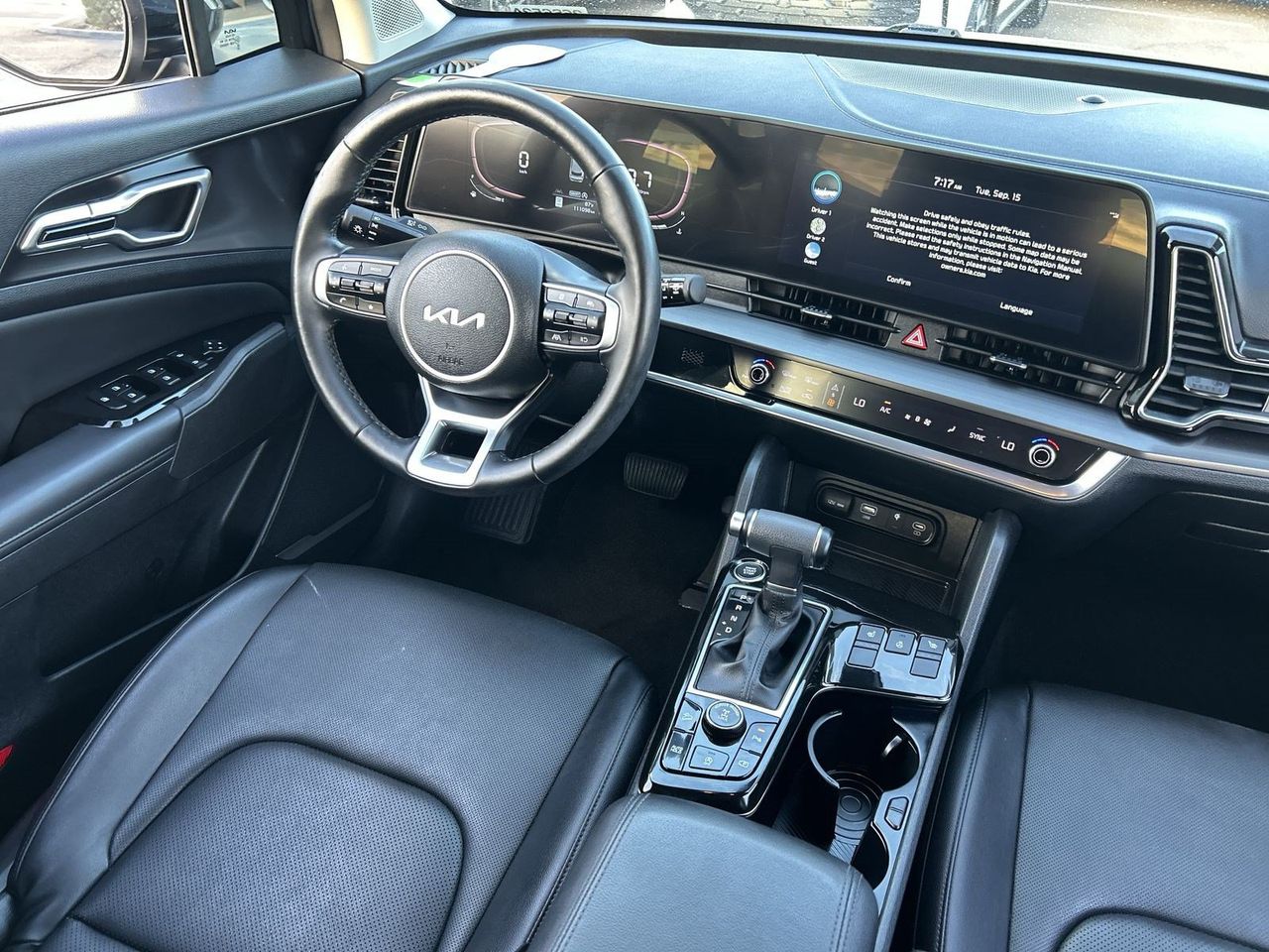 Used 2023 Ebony Black Kia EX image 11