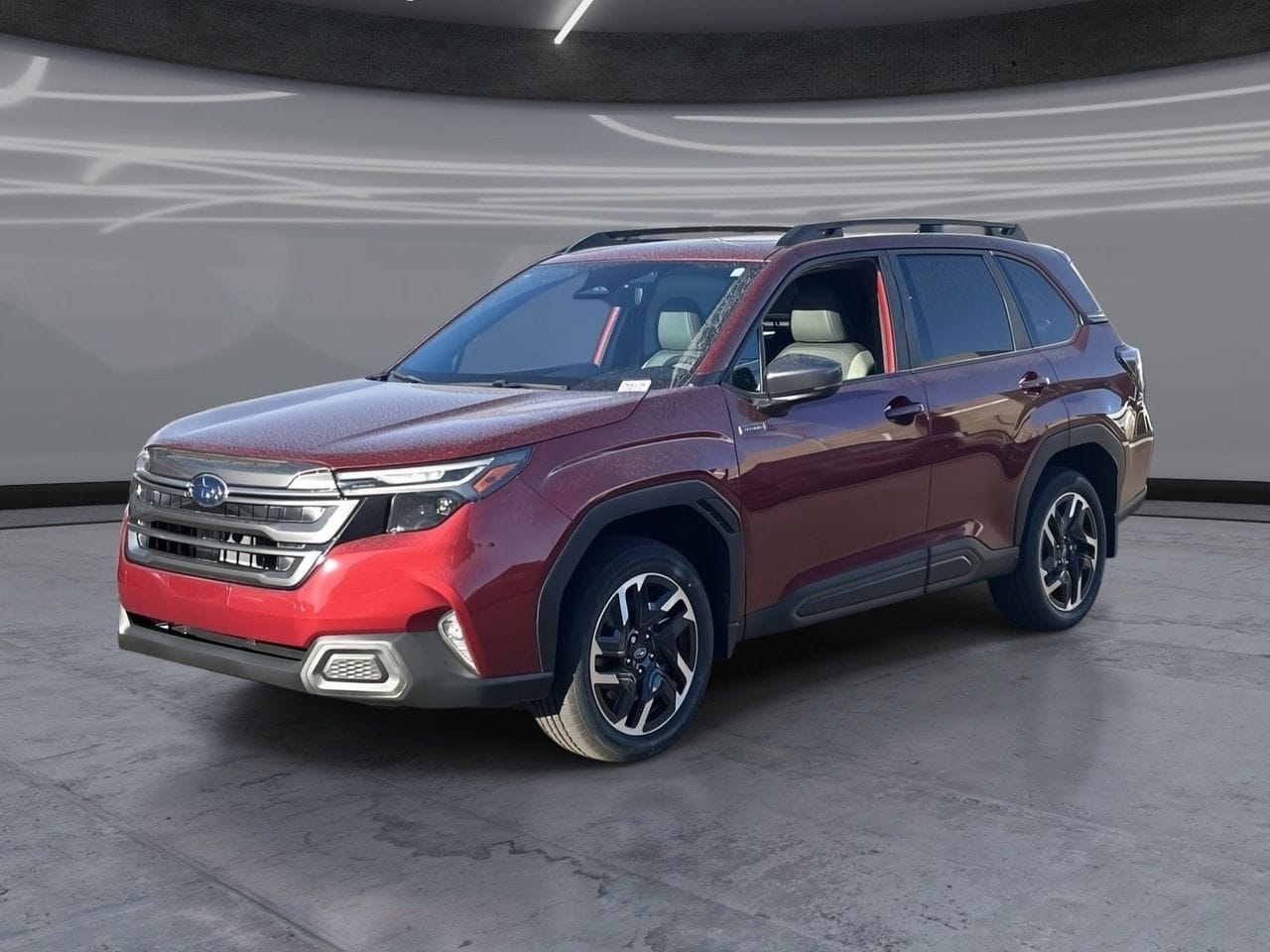 Crimson Red Pearl 2026 Subaru Forester Hybrid Limited AWD SUV / Crossover All-Wheel Drive Continuously Variable Transmission