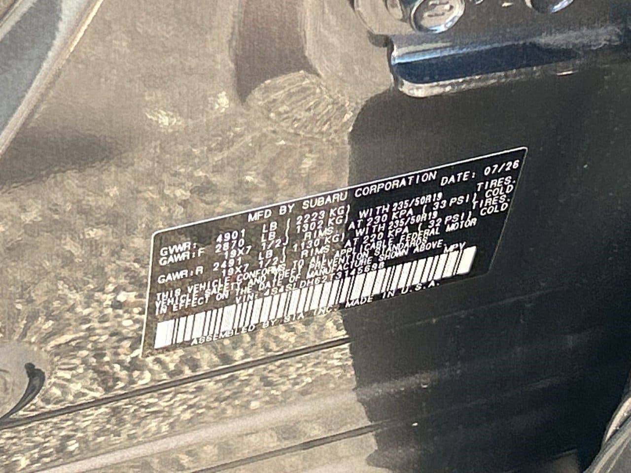 New 2026 Magnetite Gray Subaru Sport Onyx Edition image 28
