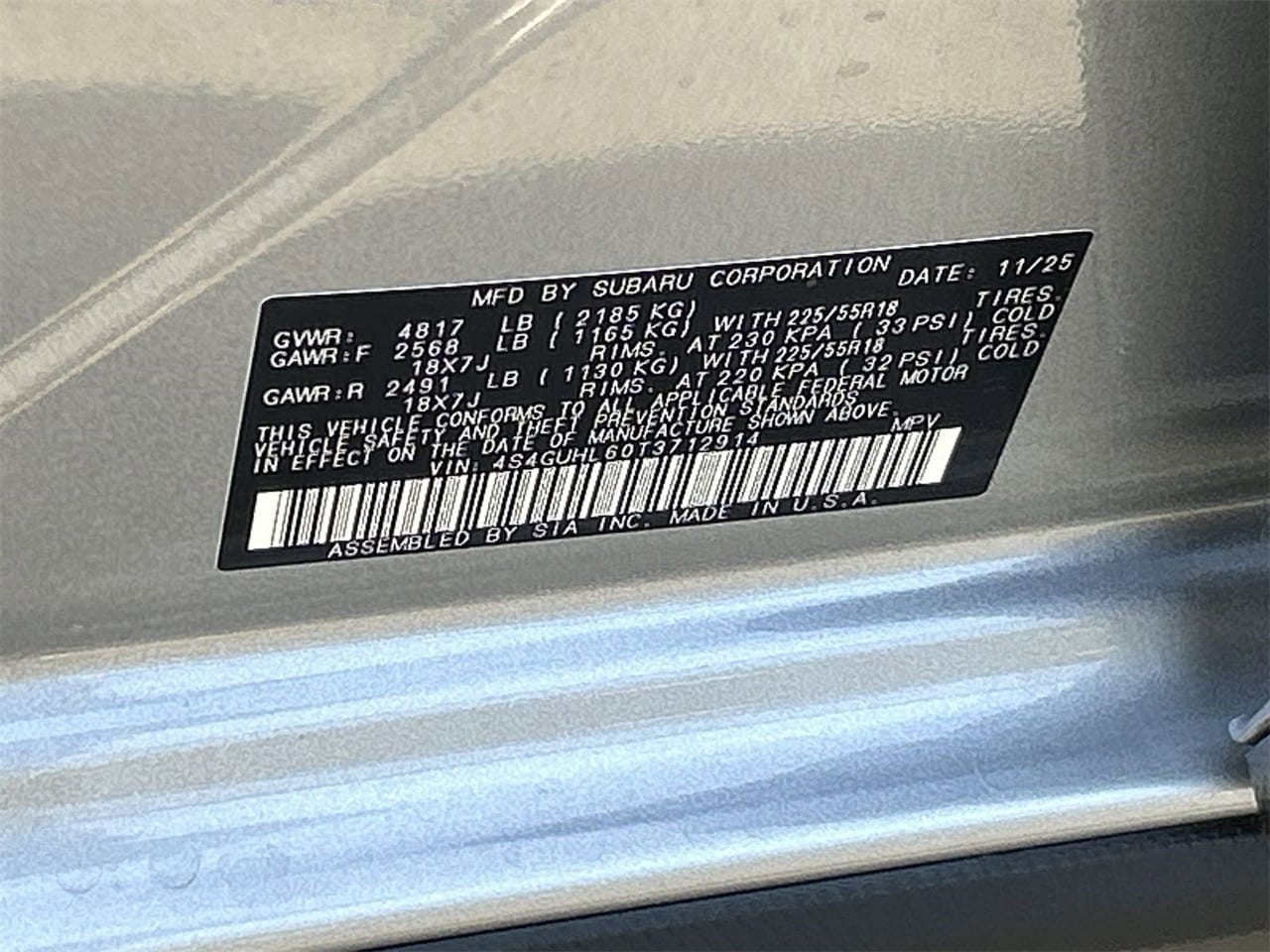 New 2026 Ice Silver Subaru Limited image 27