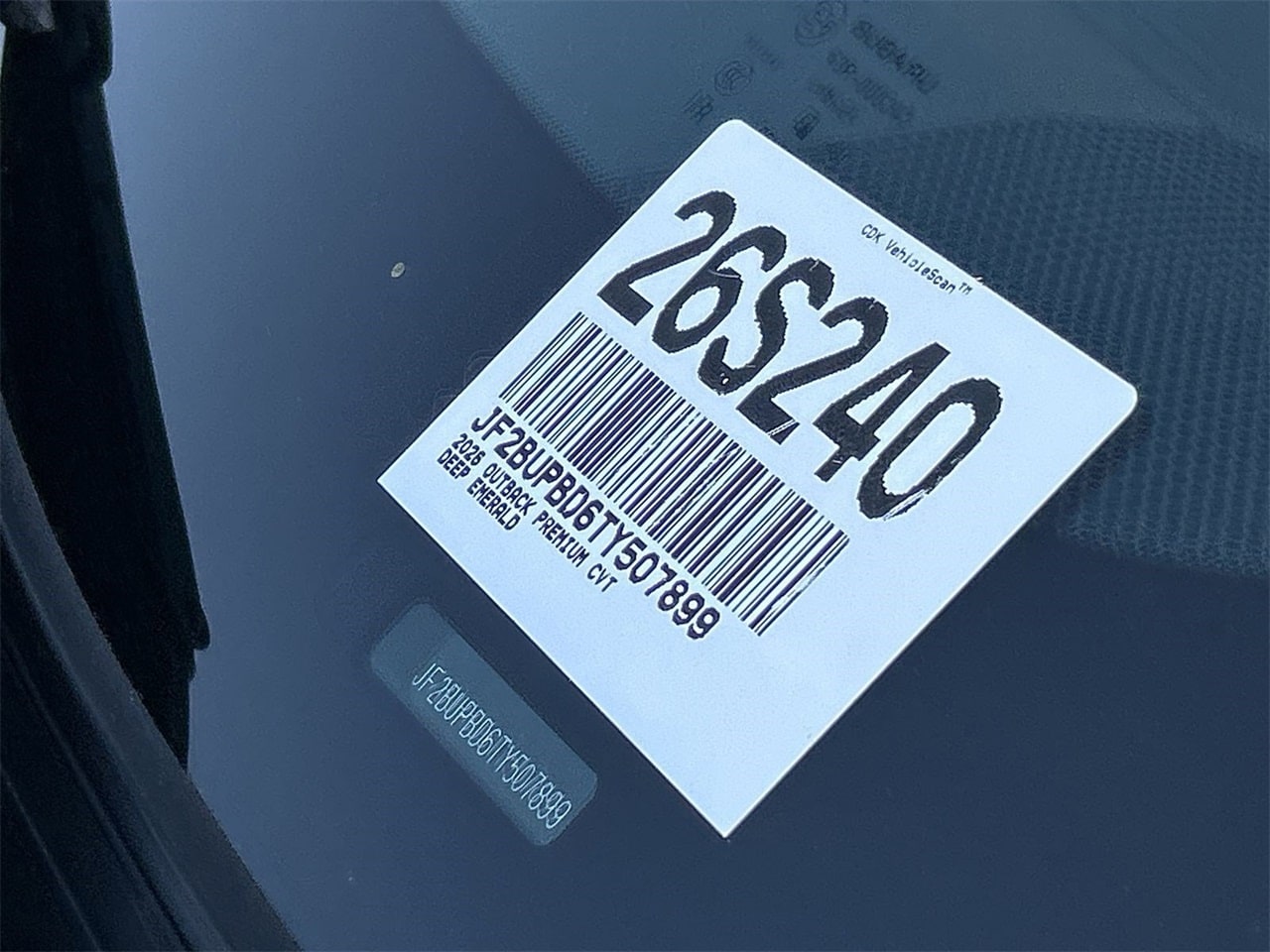 New 2026 Deep Emerald Green Pearl Subaru Premium image 29