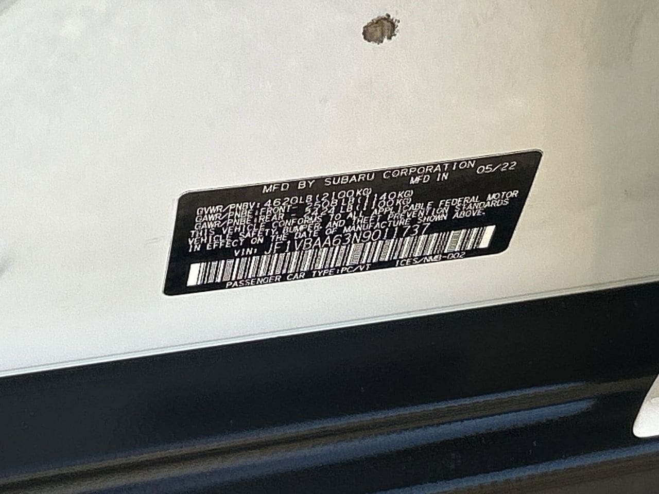 Used 2022 Ceramic White Subaru Base image 29