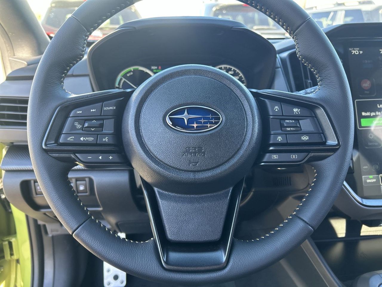 New 2026 Citron Yellow Pearl Subaru Sport Hybrid image 19