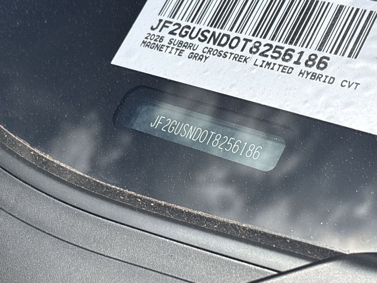 New 2026 Magnetite Gray Subaru Limited Hybrid image 30